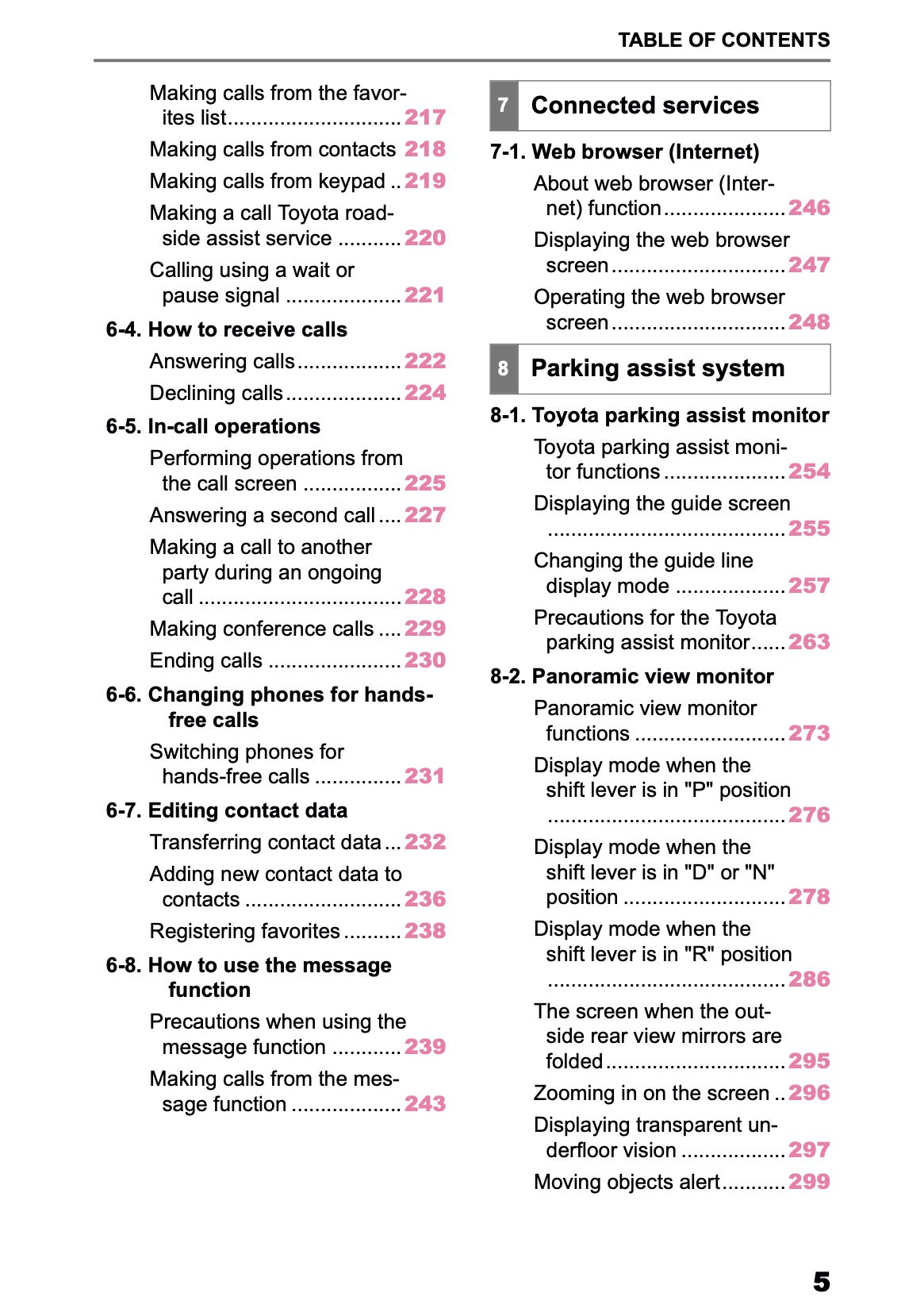 2025 Toyota Corolla Cross Hybrid Navigation Manual | English