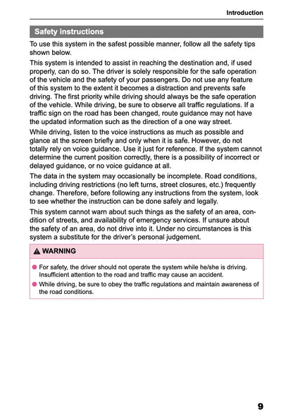 2025 Toyota Corolla Cross Hybrid Navigation Manual | English