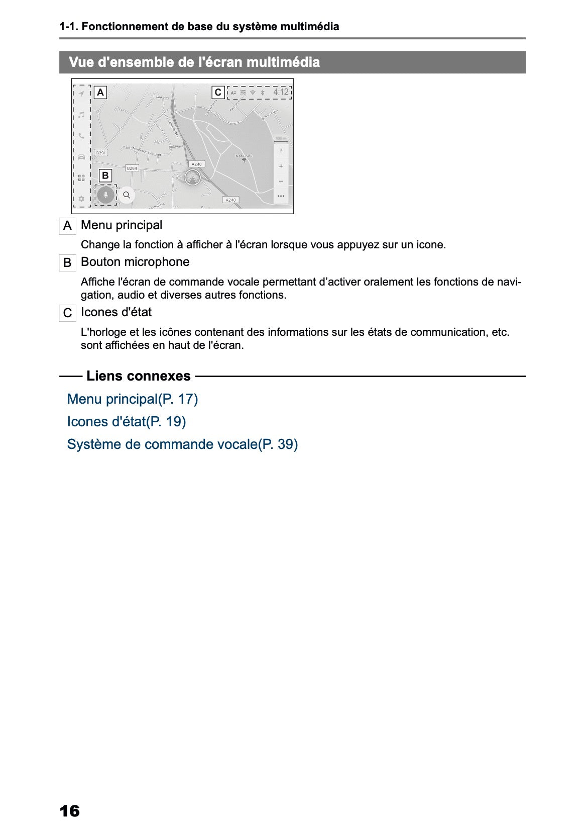 2026 Toyota Corolla Hybrid Hatchback/Touring Sports Navigation Manual | French