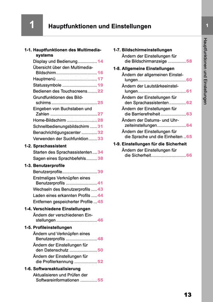 2026 Toyota RAV4 Navigation Manual | German
