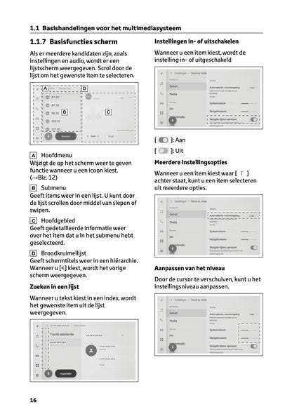 2022-2023 Toyota RAV4 Plug-in-Hybrid Navigatie Handleiding | Nederlands