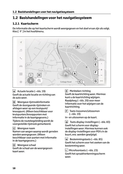 2022-2023 Toyota RAV4 Plug-in-Hybrid Navigatie Handleiding | Nederlands
