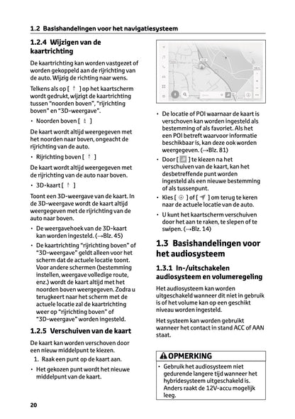 2022-2023 Toyota RAV4 Plug-in-Hybrid Navigatie Handleiding | Nederlands