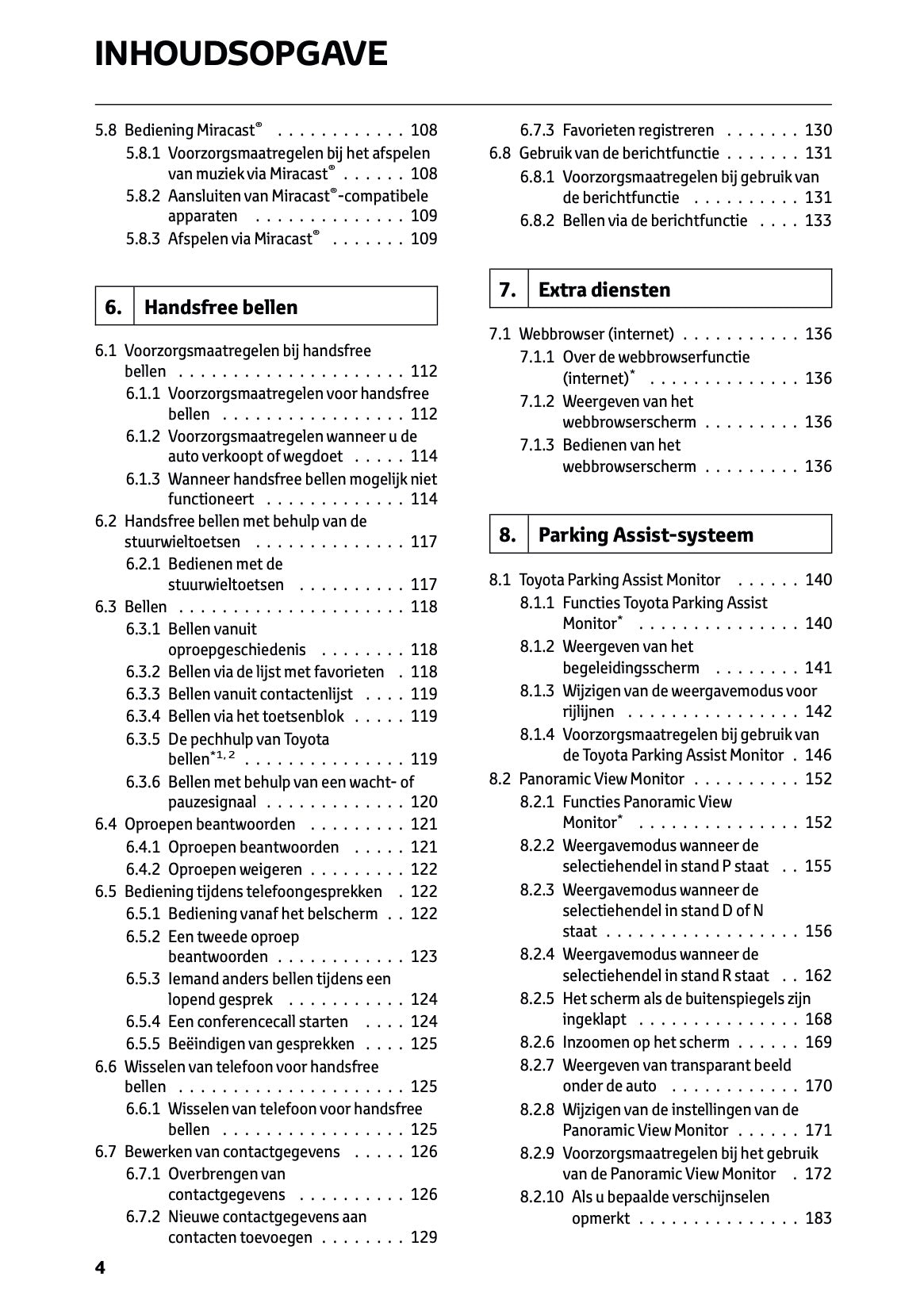 2022-2023 Toyota RAV4 Plug-in-Hybrid Navigatie Handleiding | Nederlands