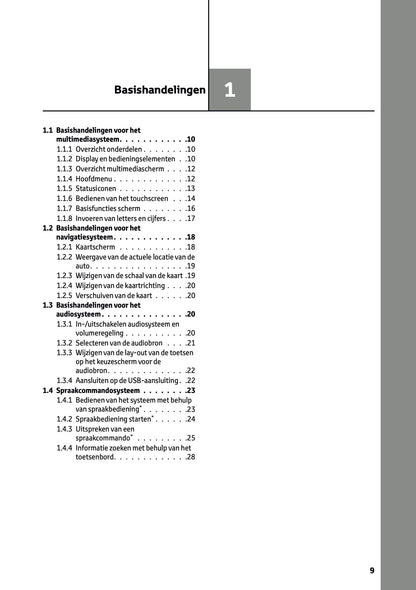 2022-2023 Toyota RAV4 Plug-in-Hybrid Navigatie Handleiding | Nederlands