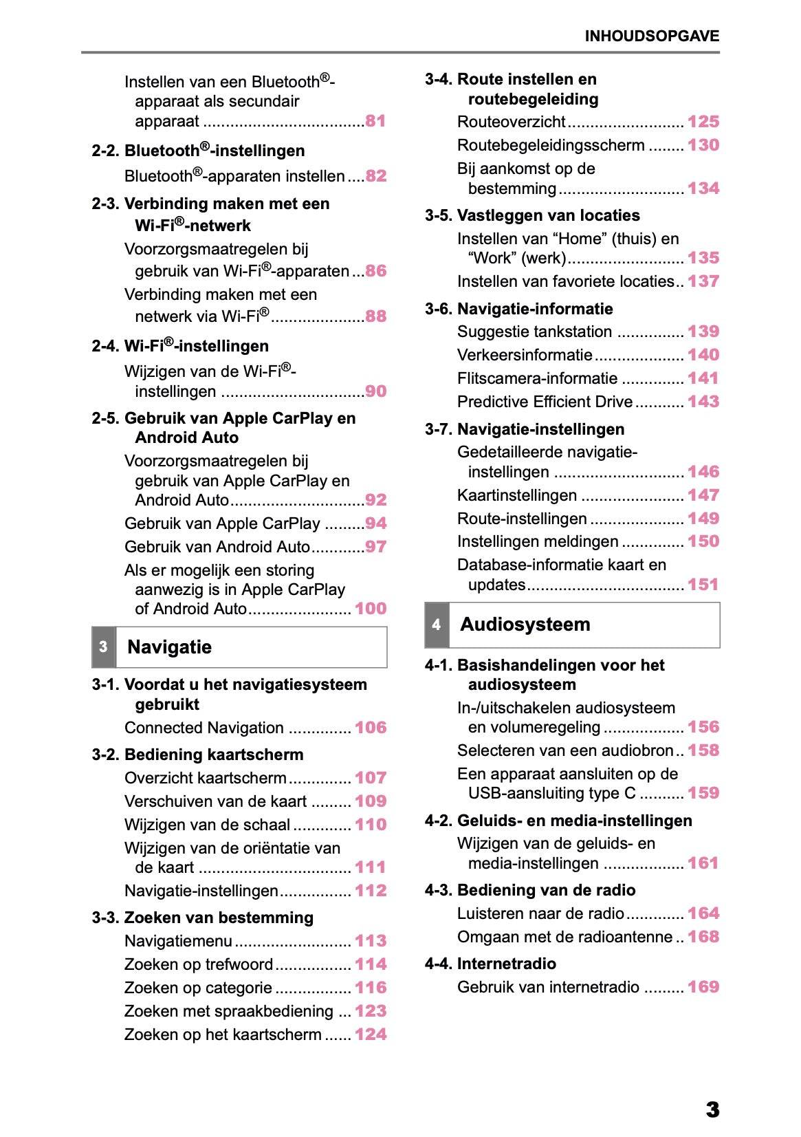 2026 Toyota RAV4 HEV/PHEV Navigatie Handleiding | Nederlands