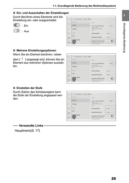 2026 Toyota Yaris Cross Hybrid Navigation Manual | German