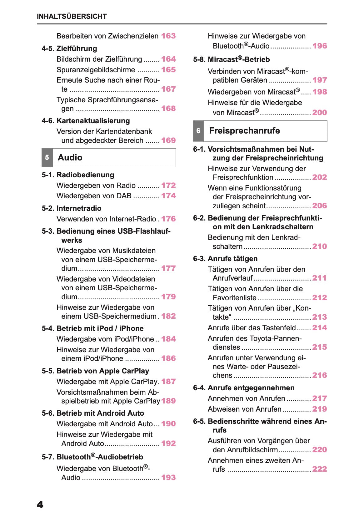 2026 Toyota Yaris Cross Hybrid Navigation Manual | German