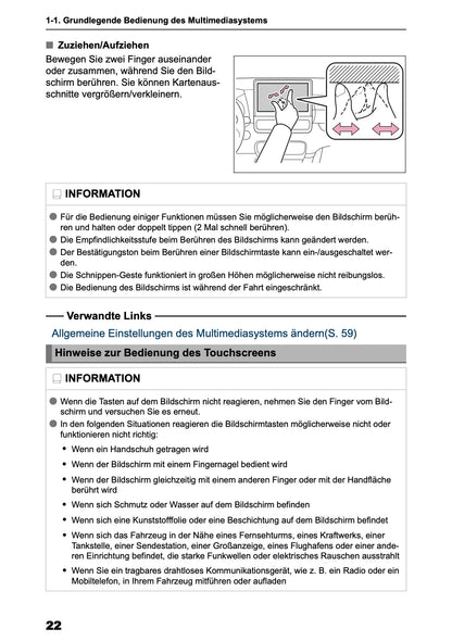 2026 Toyota Yaris Hybrid Navigation Anleitung | Deutsch