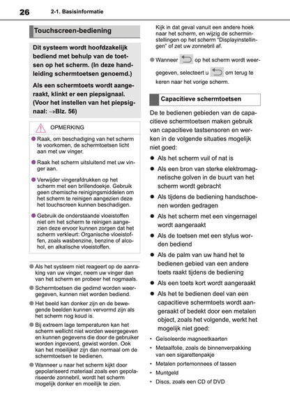 2021 Toyota Yaris Navigatie Handleiding | Nederlands