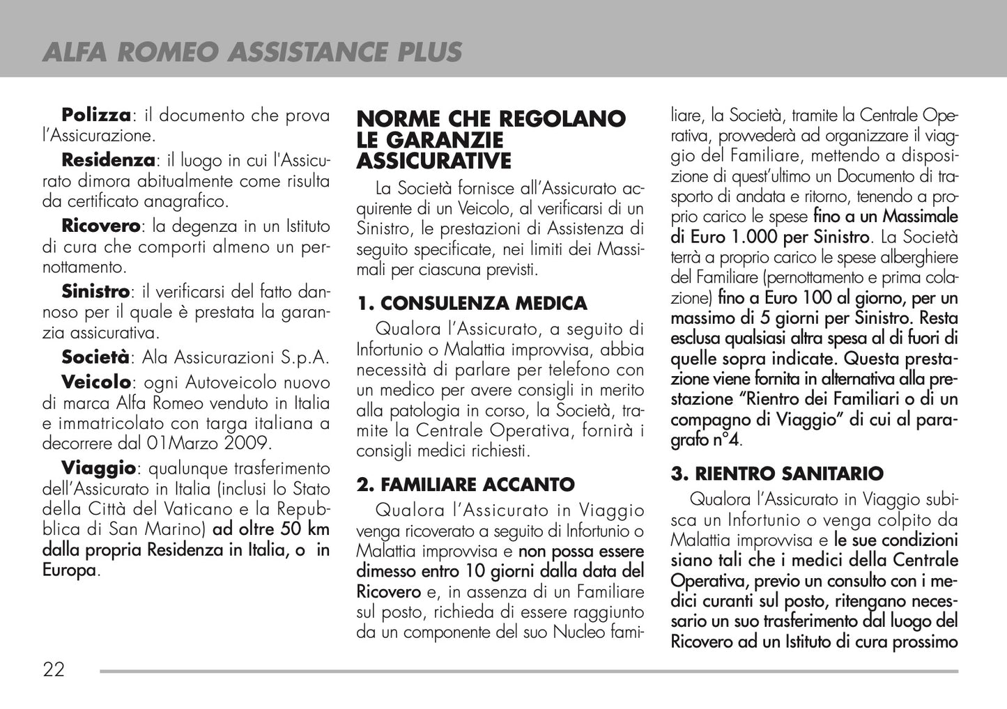 2009-2011 Alfa Romeo Maintenance Book | Italian