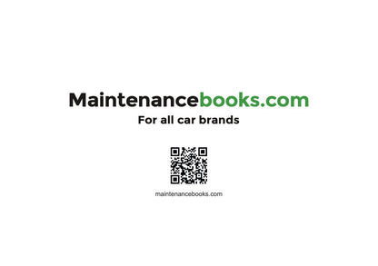 Audi Maintenance Book | English