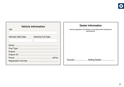 Audi Maintenance Book | English