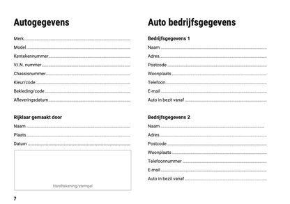 Cupra Onderhoudsboekje | Nederlands