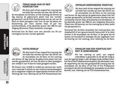 2021 Fiat Garantie en Diensten | Nederlands