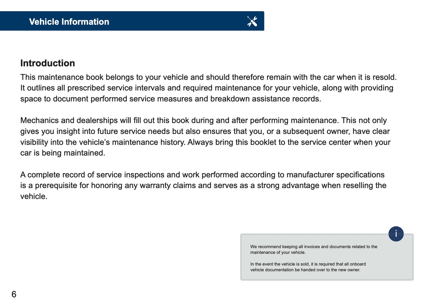 Kia Maintenance Book | English