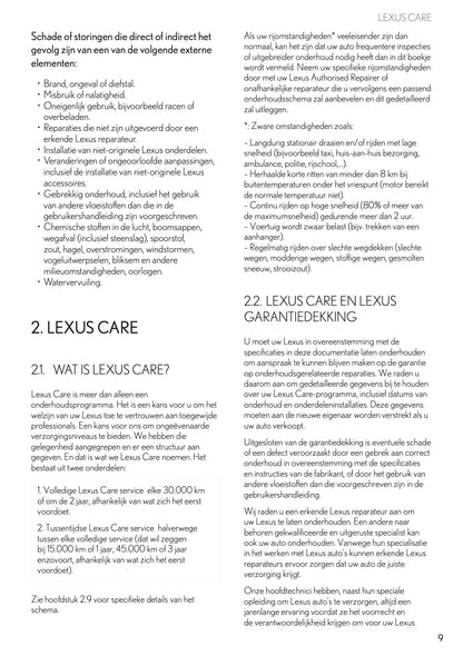 2022 Lexus Garantie & Serviceboekje | Nederlands