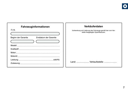 Lexus Maintenance Book | German