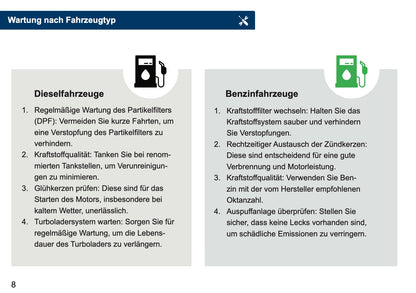 Serviceheft Land Rover | Deutsch