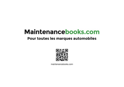 Mercedes-Benz Maintenance Book | French