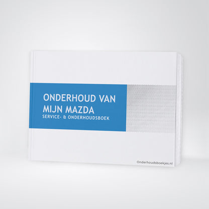 Mazda Onderhoudsboekje | Nederlands