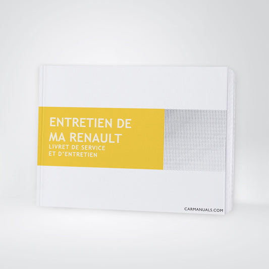 Renault Maintenance Book | French