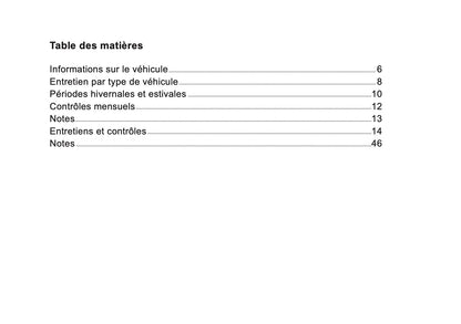 Renault Maintenance Book | French