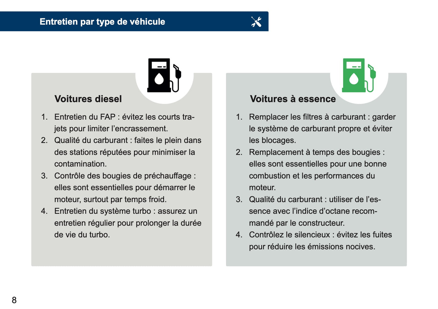 Renault Maintenance Book | French