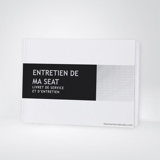 Seat Maintenance Book | French