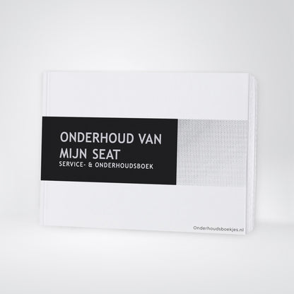 Seat Maintenance Book | Dutch