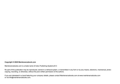 Skoda Maintenance Book | English