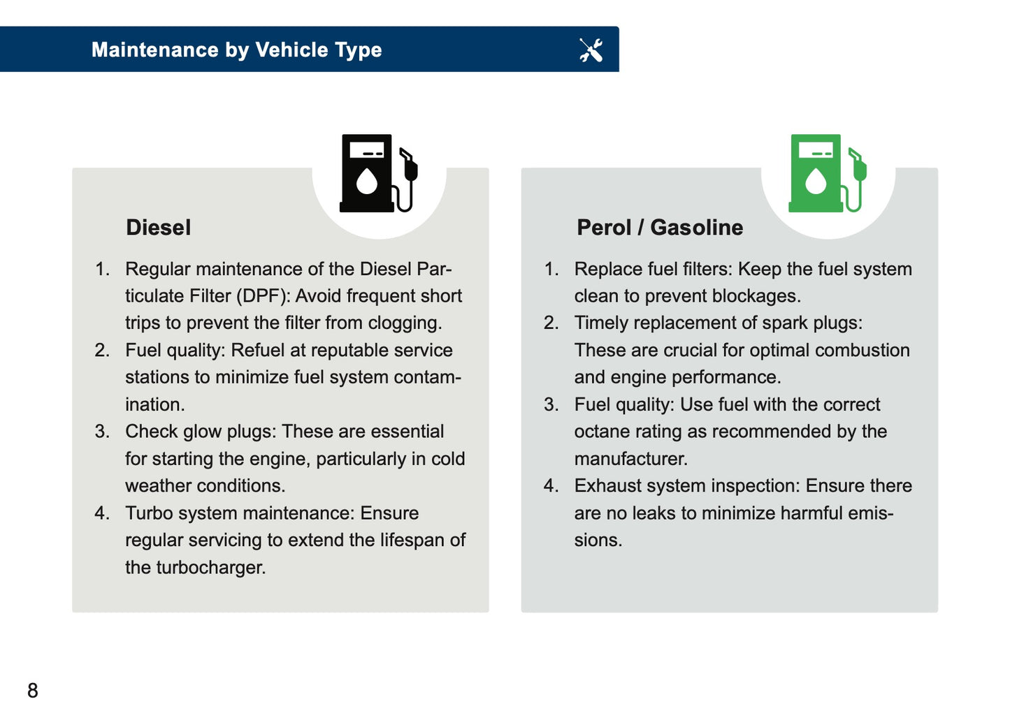 Skoda Maintenance Book | English