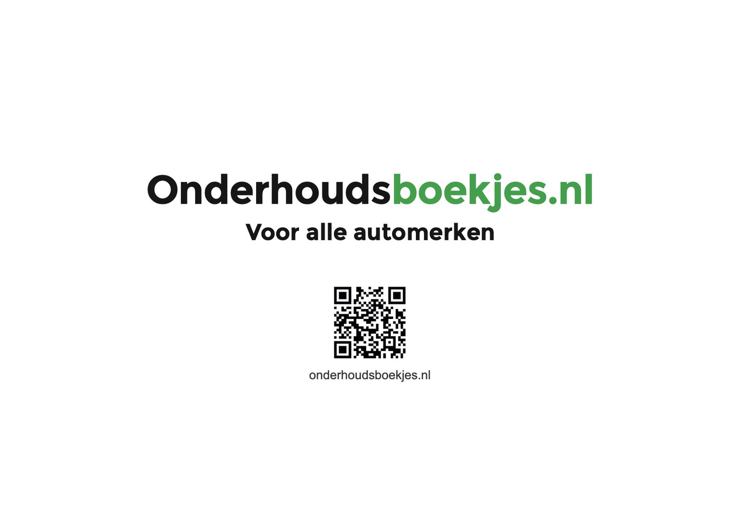Volvo Onderhoudsboekje | Nederlands