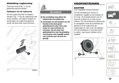 2014 Abarth 500 Gebruikershandleiding | Nederlands