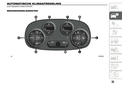 2014 Abarth 500 Gebruikershandleiding | Nederlands
