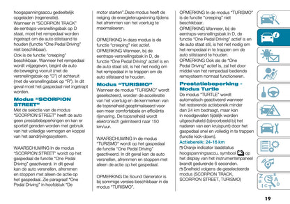 2024-2025 Abarth 500e Gebruikershandleiding | Nederlands