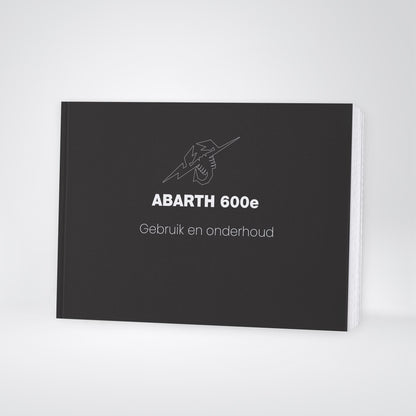 2024-2025 Abarth 600e Gebruikershandleiding | Nederlands