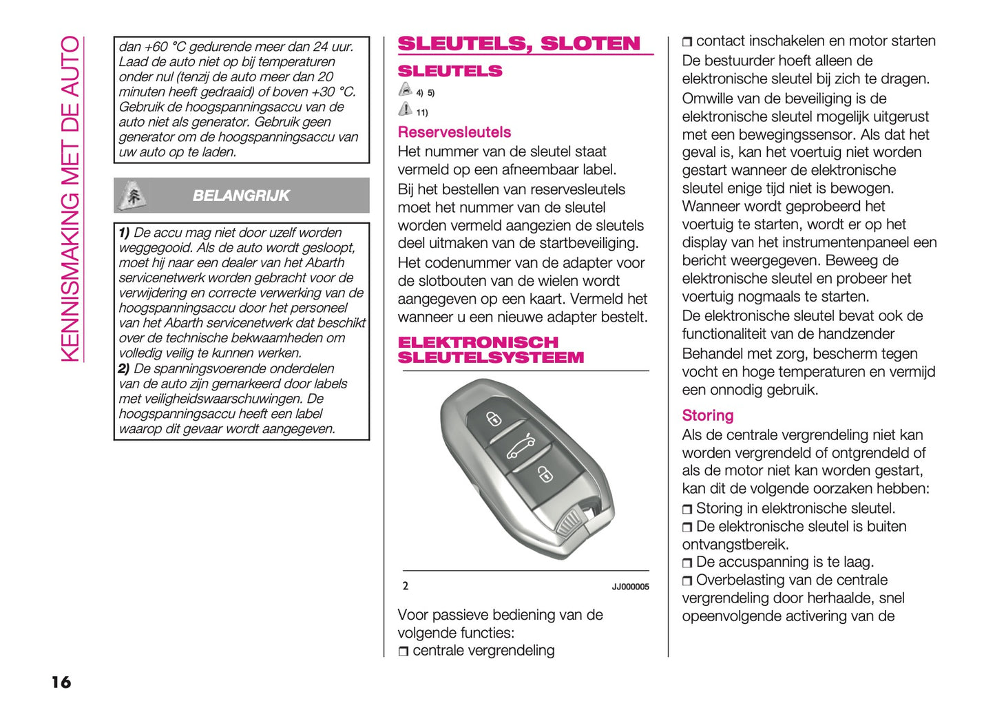 2024-2025 Abarth 600e Gebruikershandleiding | Nederlands