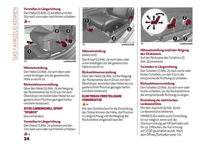 2022-2023 Alfa Romeo Giulia Owner's Manual | German