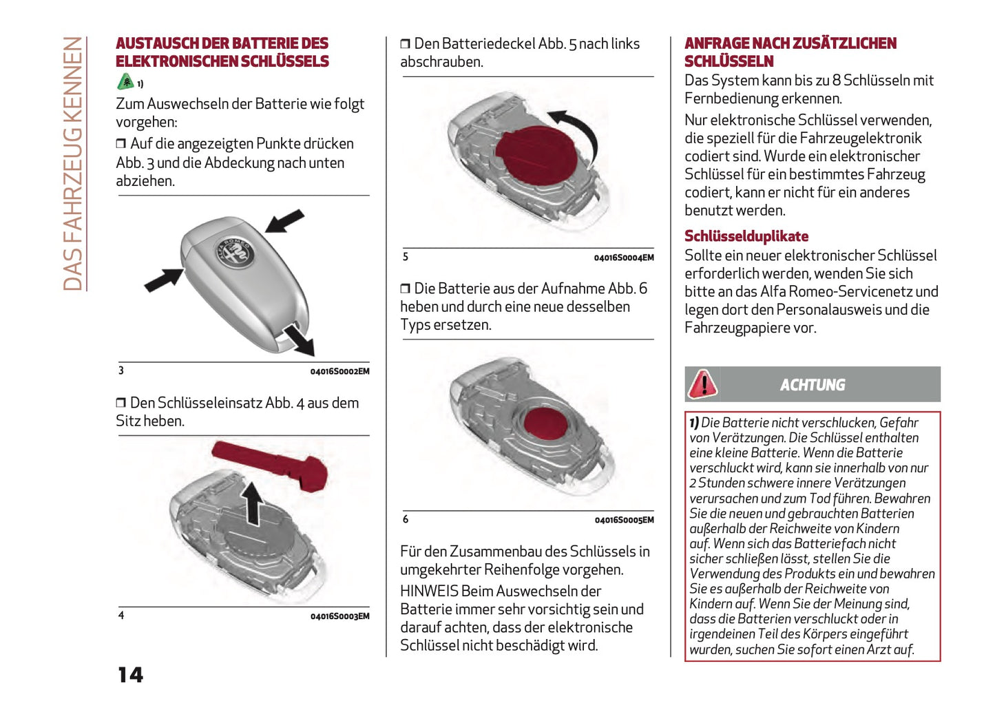 2023 Alfa Romeo Giulia Bedienungsanleitung | Deutsch