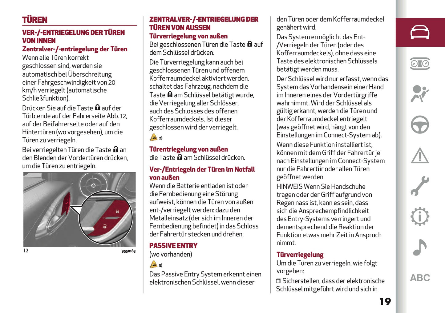 2023 Alfa Romeo Giulia Bedienungsanleitung | Deutsch