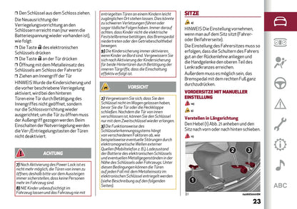 2023 Alfa Romeo Giulia Bedienungsanleitung | Deutsch