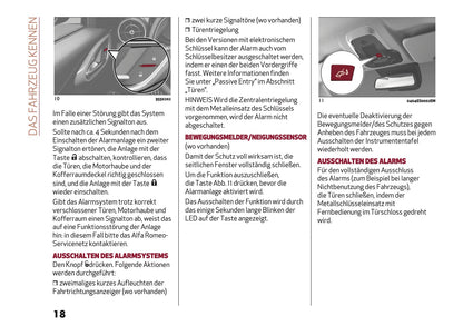 2026 Alfa Romeo Giulia Bedienungsanleitung | Deutsch