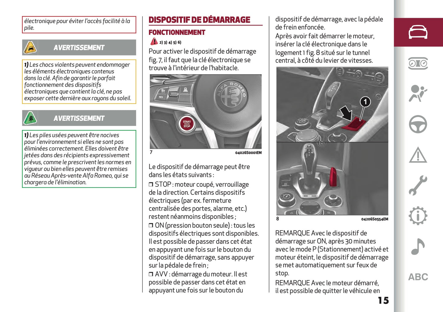 2023 Alfa Romeo Giulia Manuel du propriétaire | Français