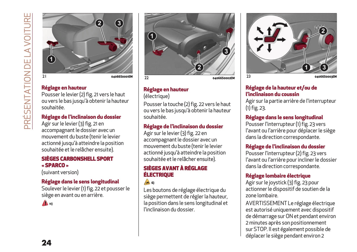 2024-2025 Alfa Romeo Giulia Owner's Manual | French