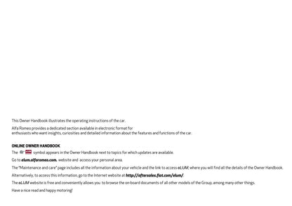 2023 Alfa Romeo Giulia Owner's Manual | English