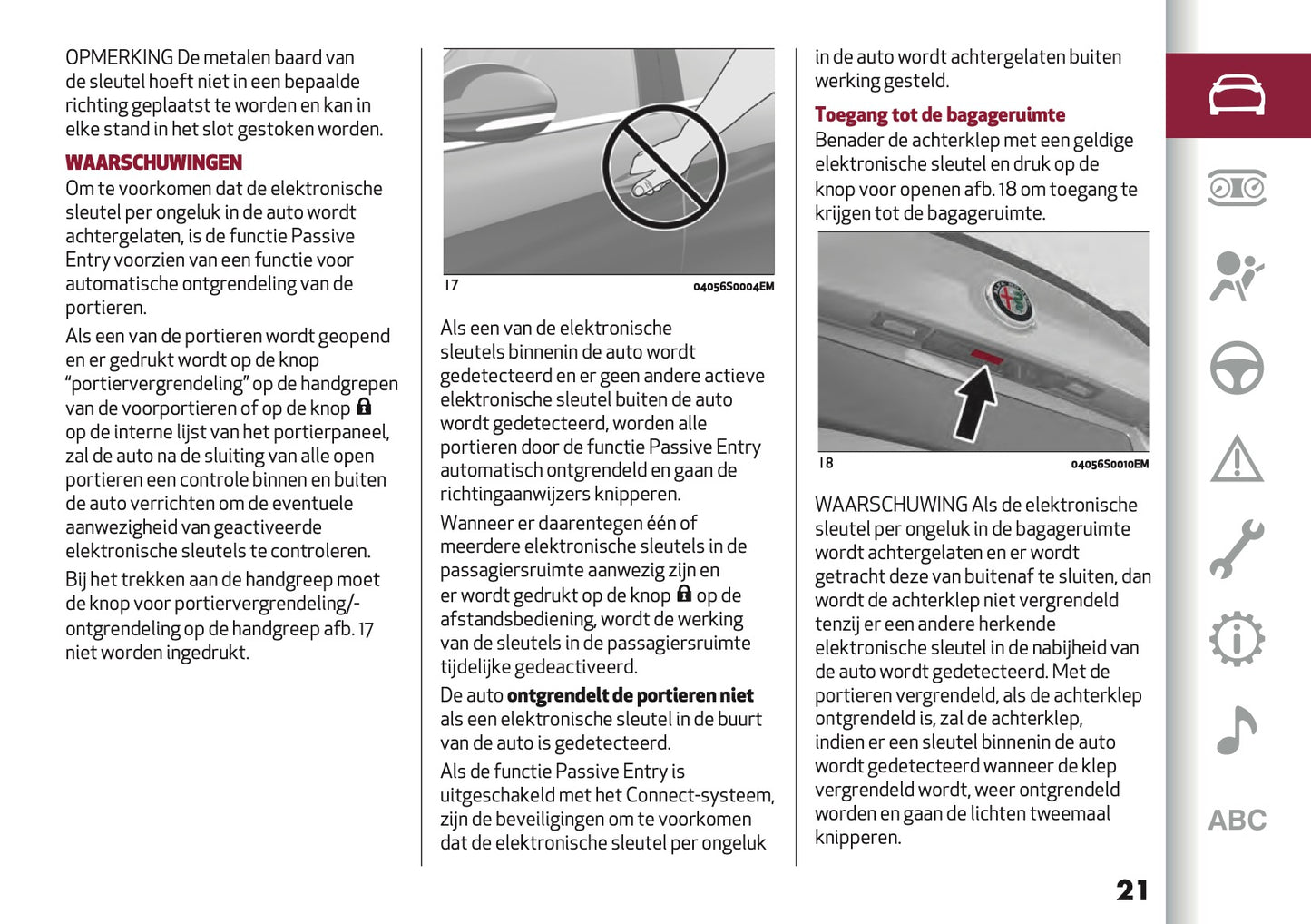 2023 Alfa Romeo Giulia Gebruikershandleiding | Nederlands