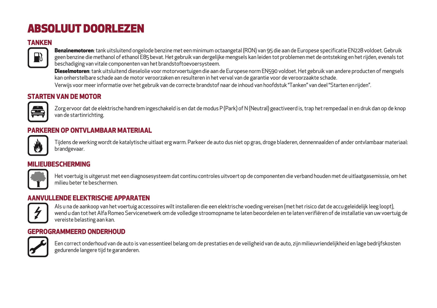 2023 Alfa Romeo Giulia Gebruikershandleiding | Nederlands