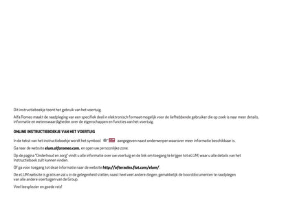 2024-2025 Alfa Romeo Giulia Gebruikershandleiding | Nederlands
