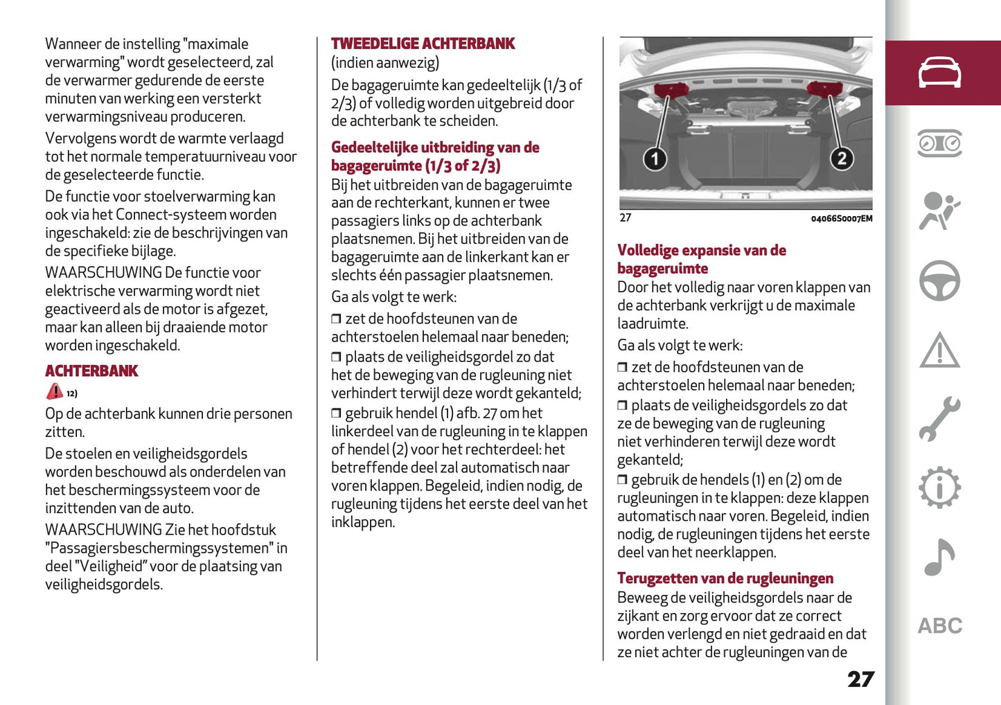 2024-2025 Alfa Romeo Giulia Gebruikershandleiding | Nederlands